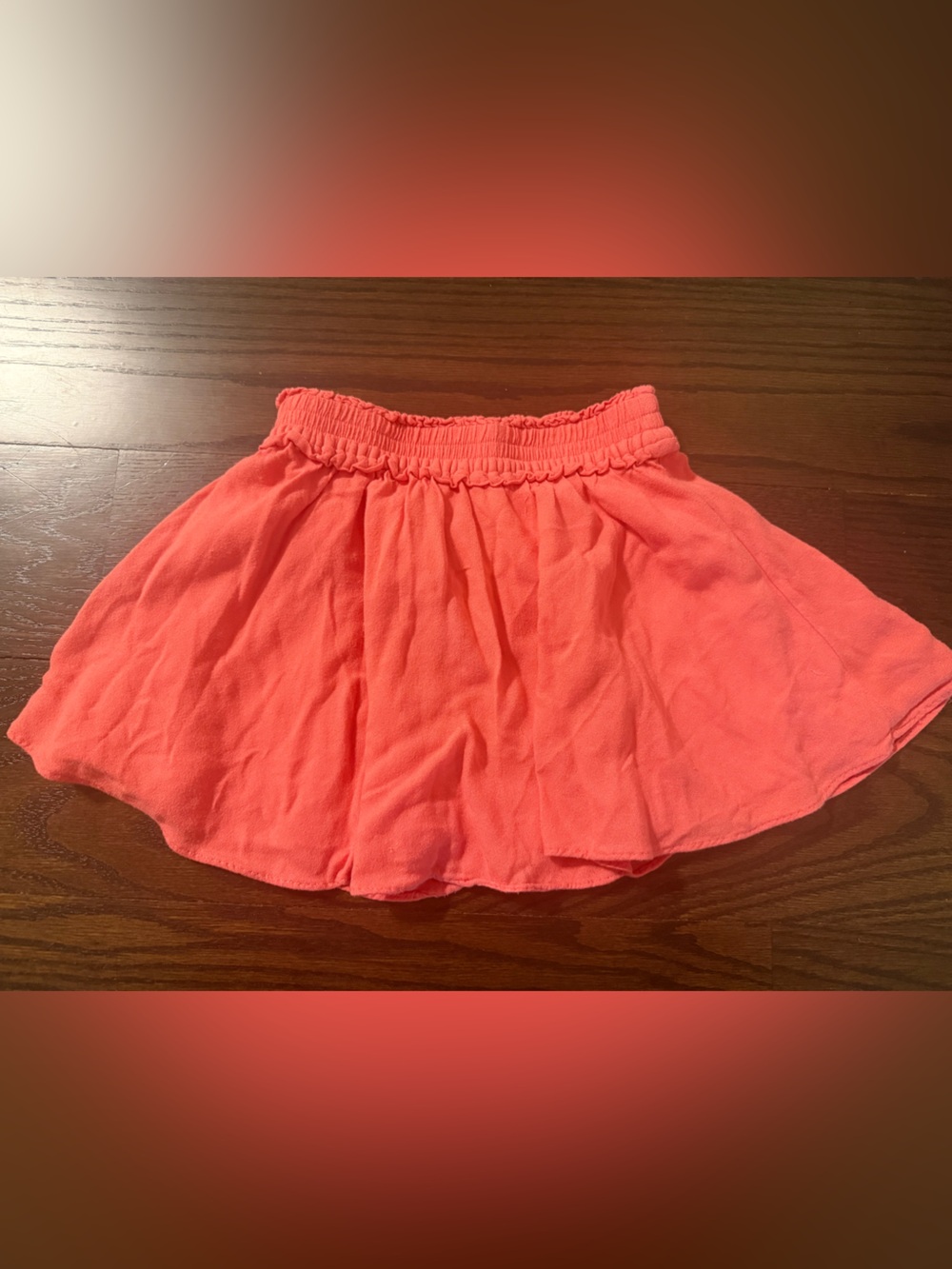kate spade coral pink girls 4 skirt